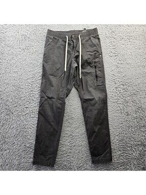 VUORI Pants Ripstop Climber Joggers Men Medium (Fits 30-32x30) Gray #V412 *Hole